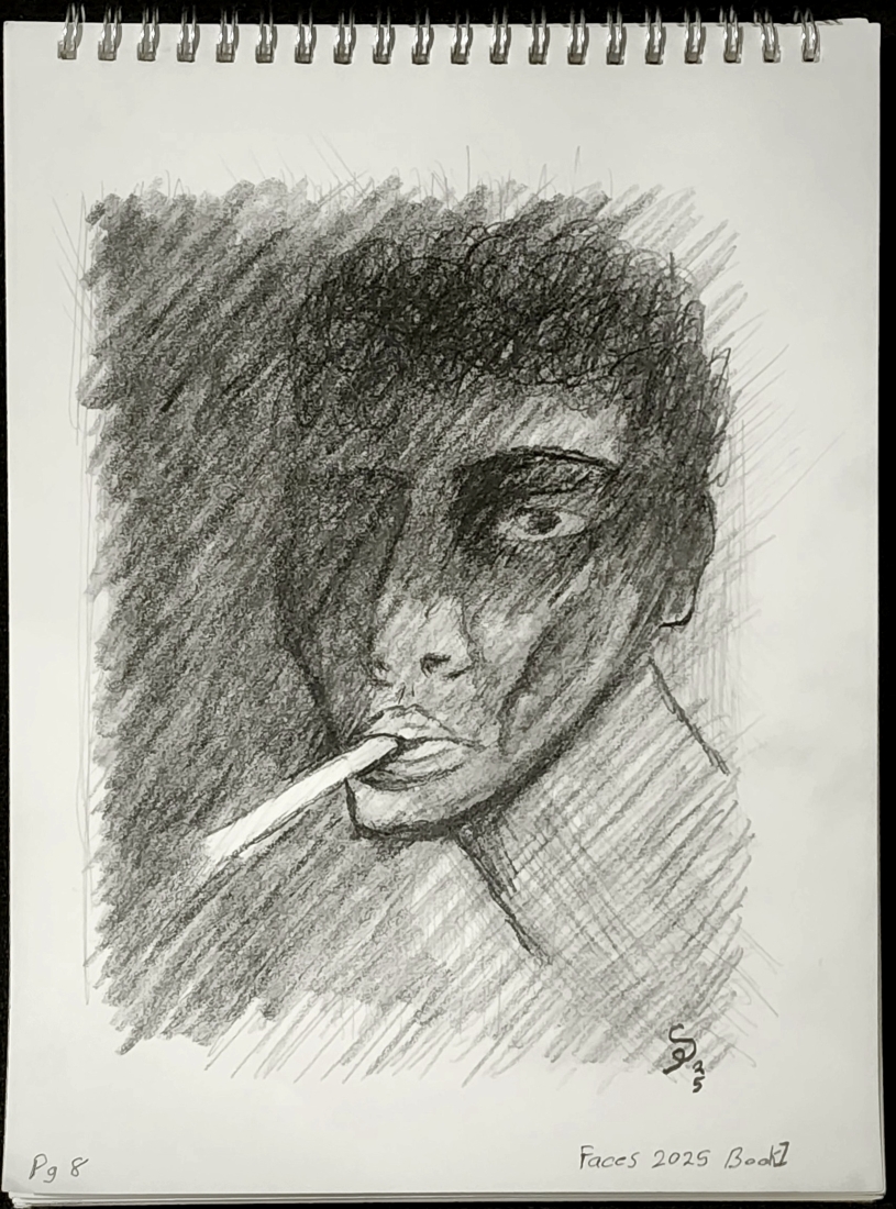 Smoking In The Dark - Faces 2025 Book One Page 8