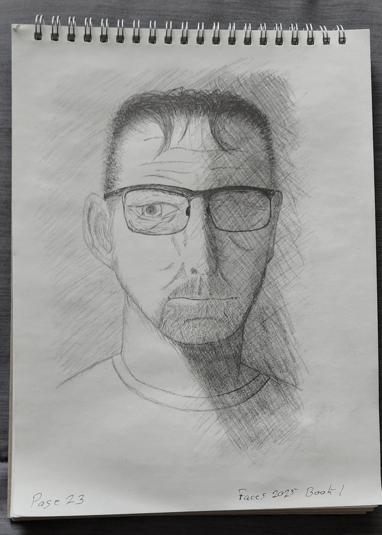 Self Portrait - Faces 2025 Book One Page 23