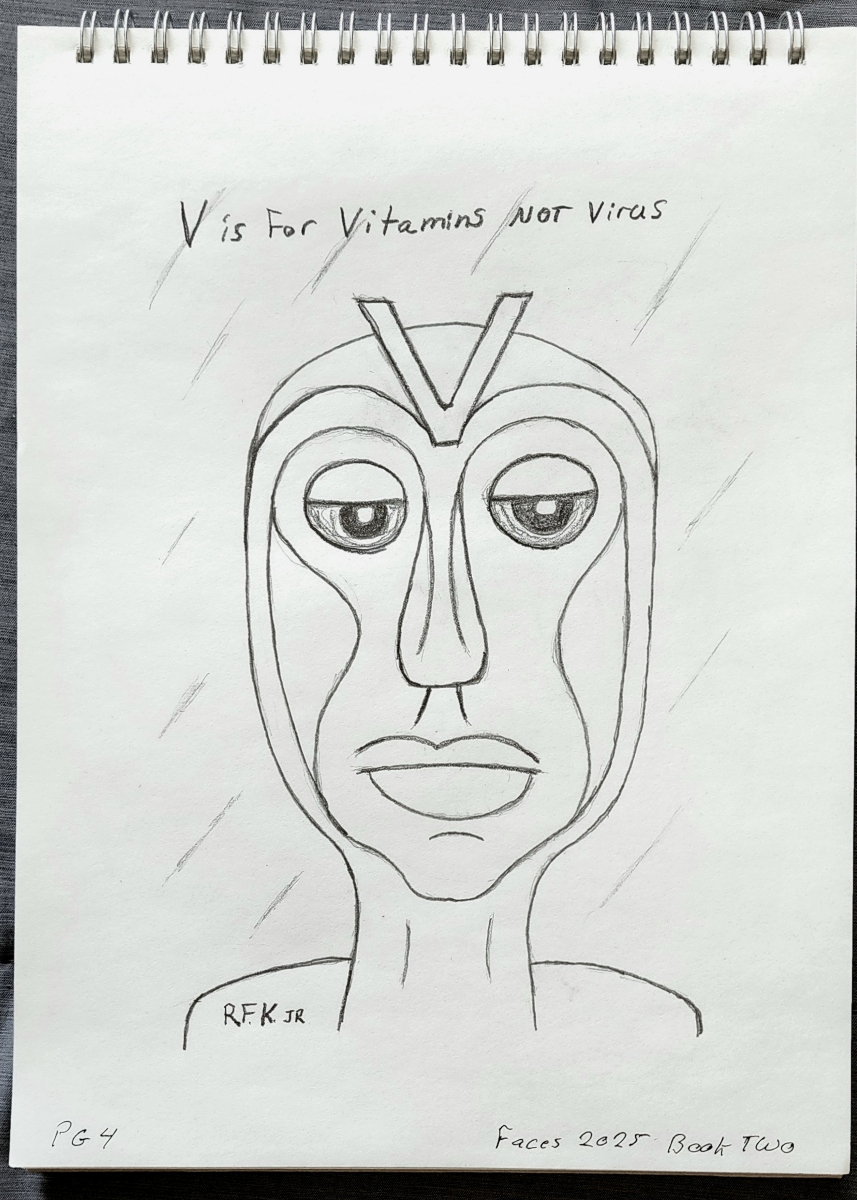 V is for Vitamins NOT Virus - Faces 2025 Book Two Page 4