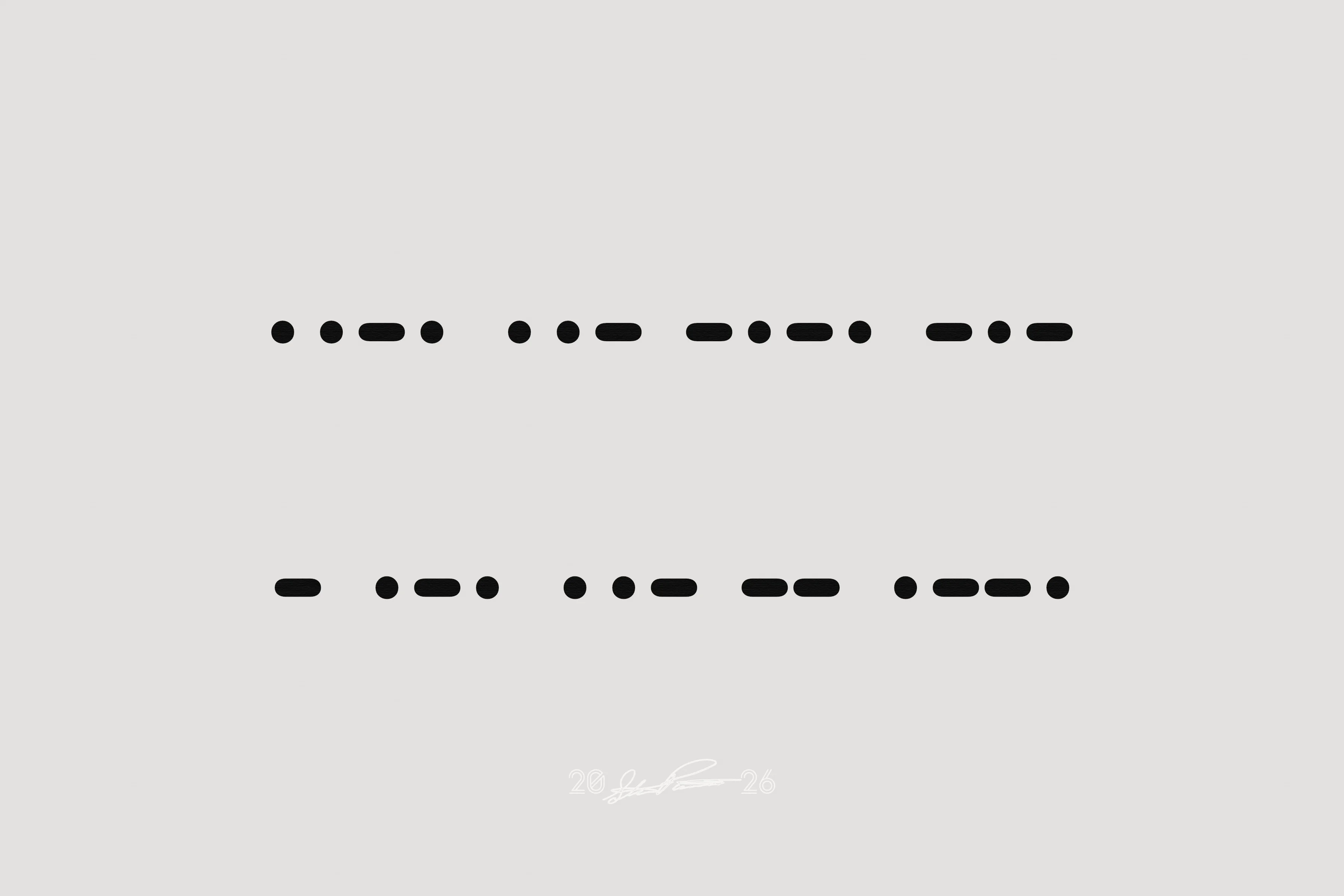 Fuck Trump Morse Code