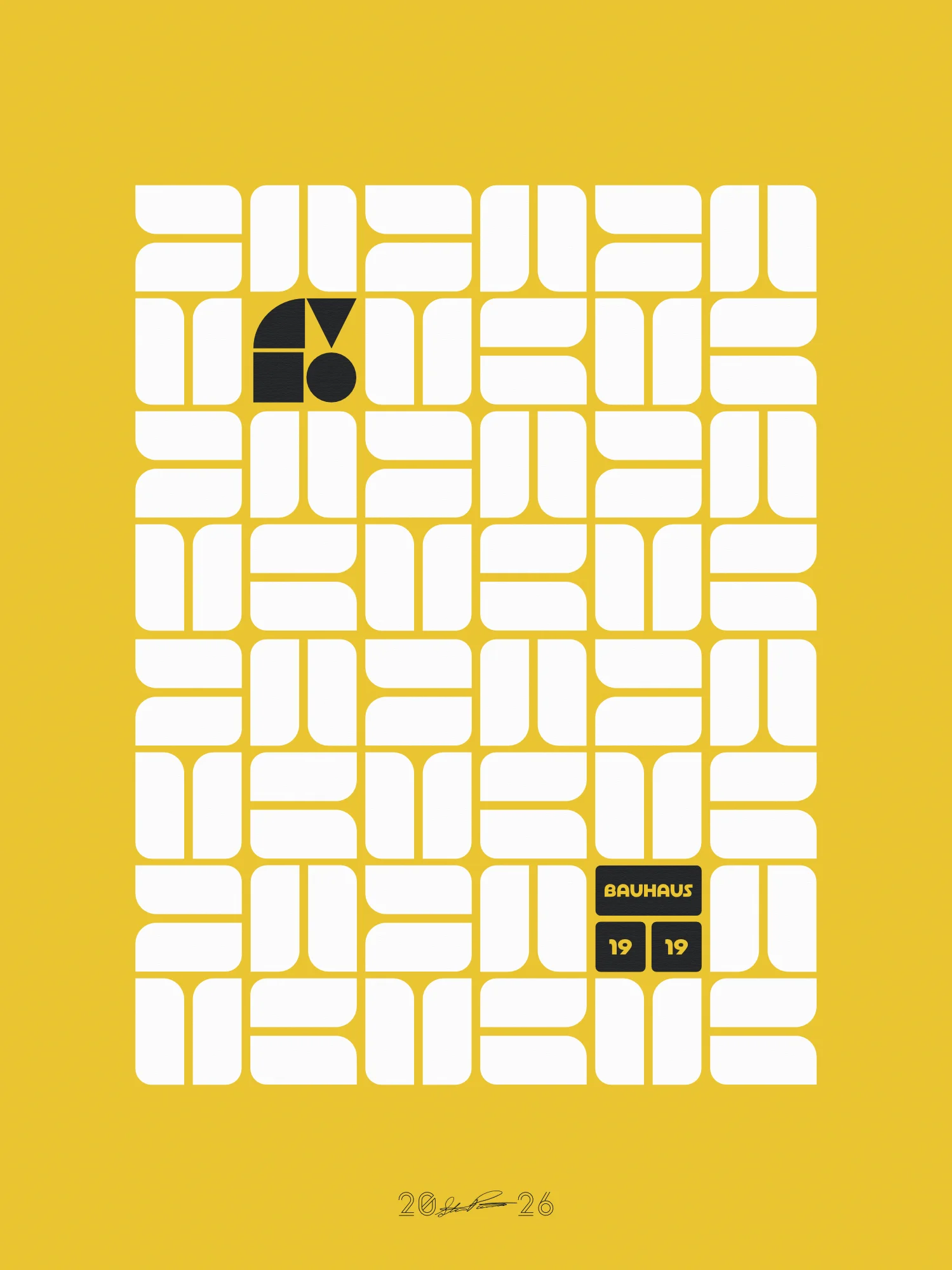 rounded-rectangles-yellow-bauhaus