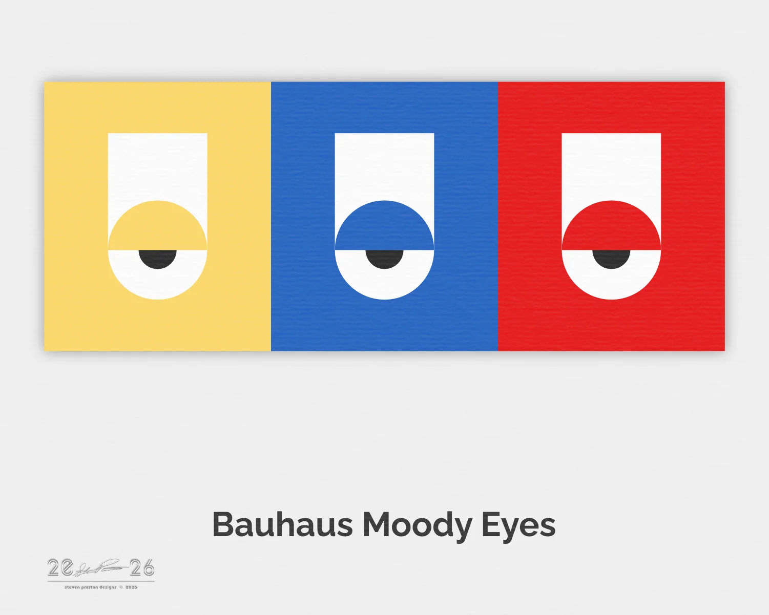 bauhaus moody eyes online poster gallery banner