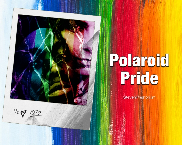 Polaroid Pride online poster art gallery banner