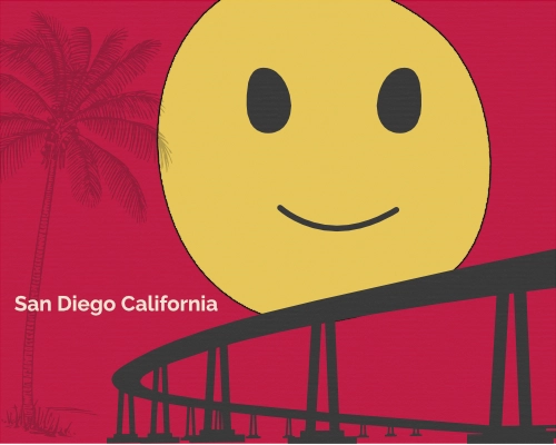 San Diego California online poster gallery banner