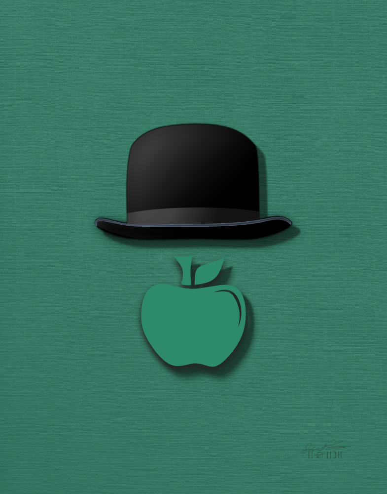 Bowler Hat on Green