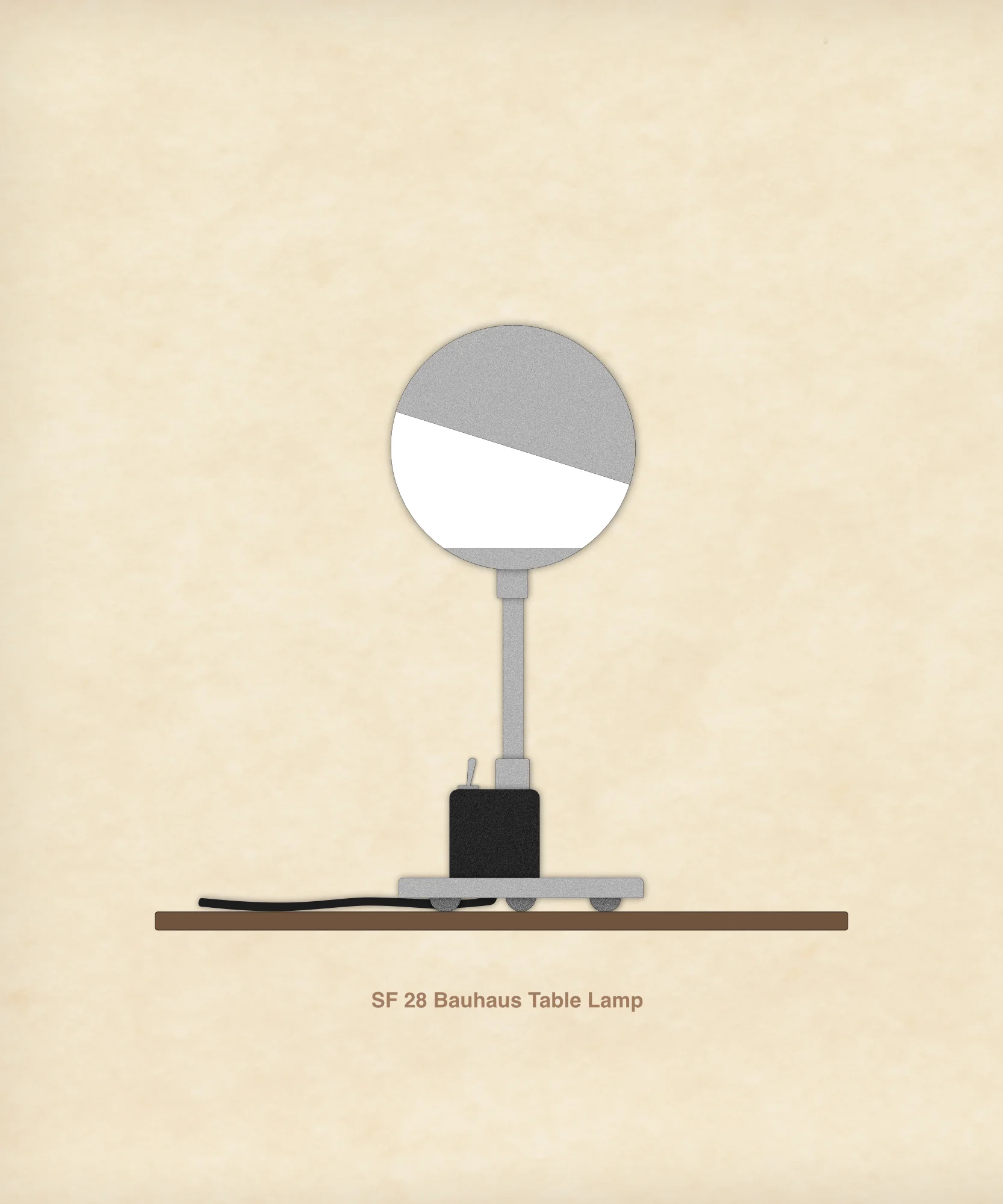 SF-28 Bauhaus Table Lamp