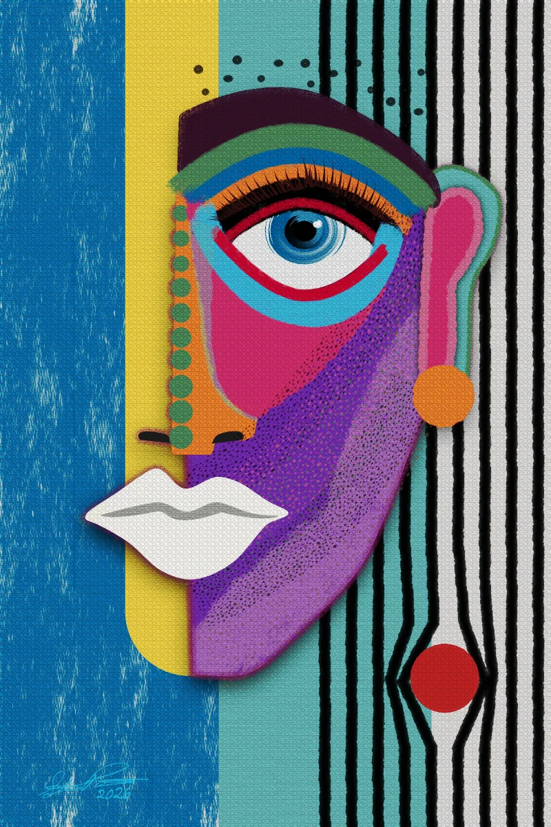 Untitle Abstract Face