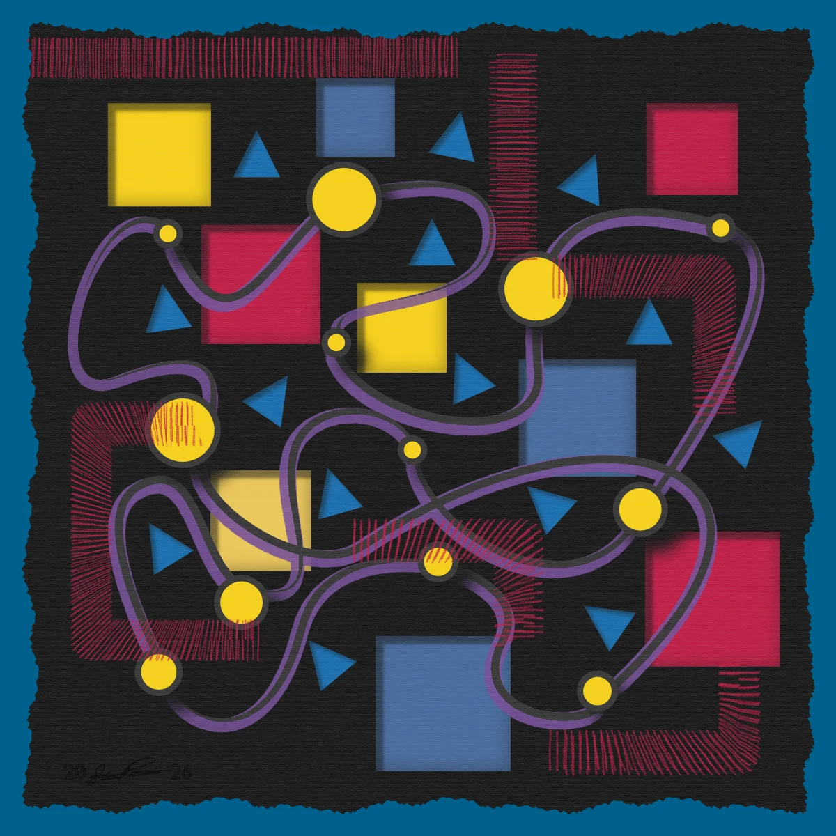 Untitled Abstract composition