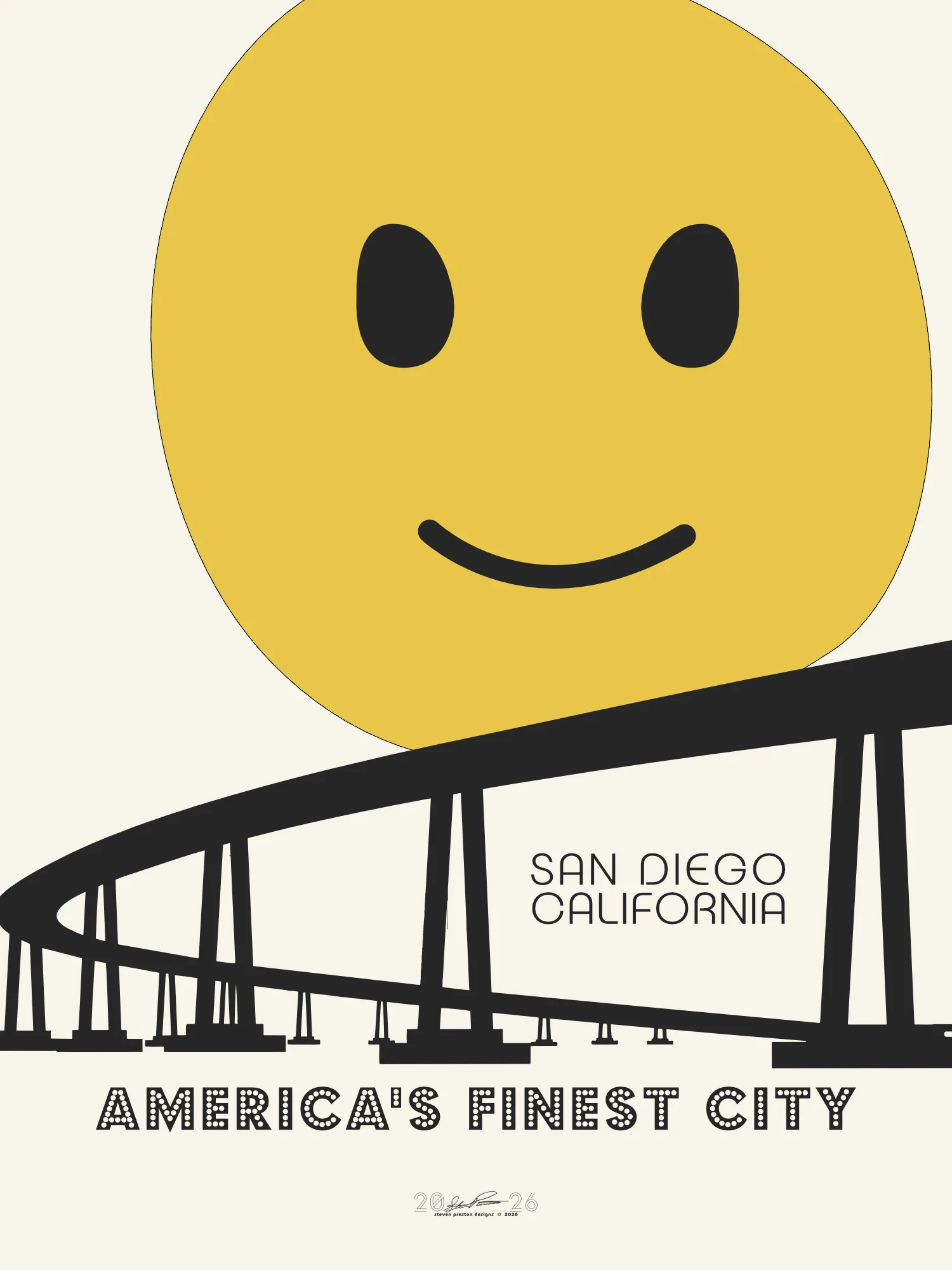 san diego smiley sun