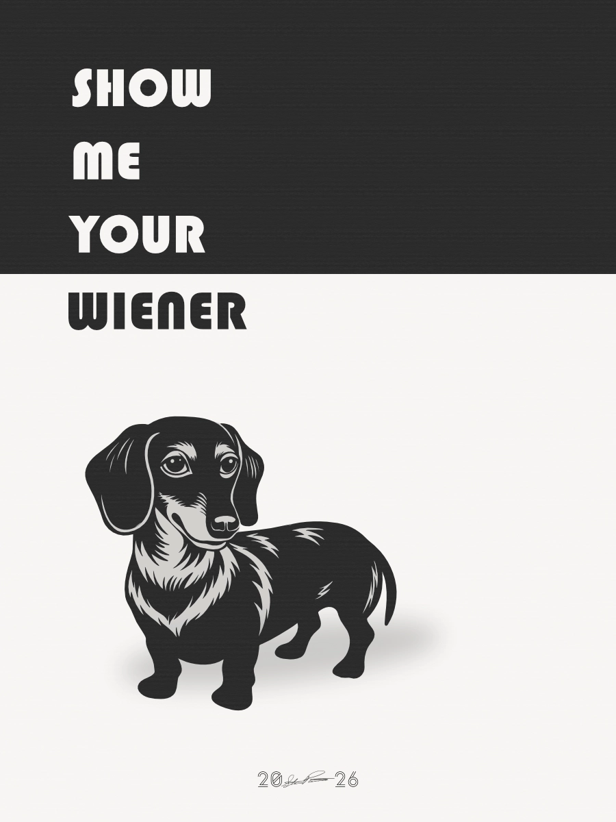 show-me-your-wiener-black