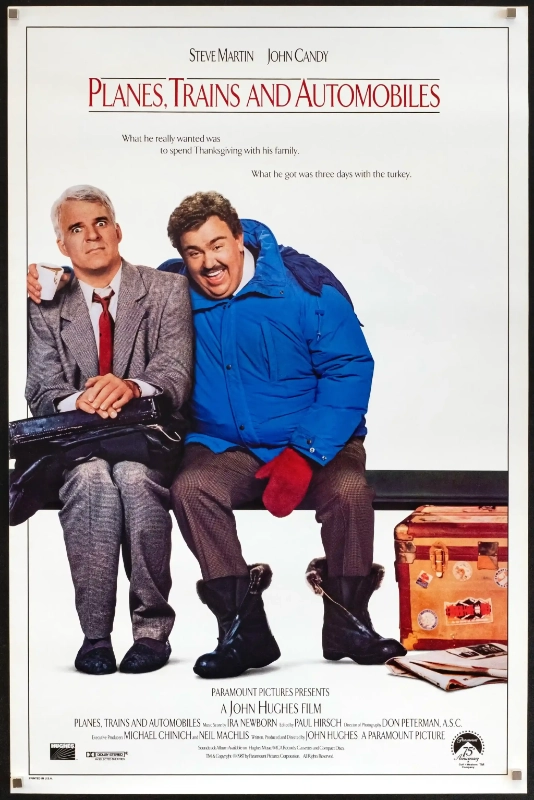 Planes, Trains and Automobiles Original Movie Poster