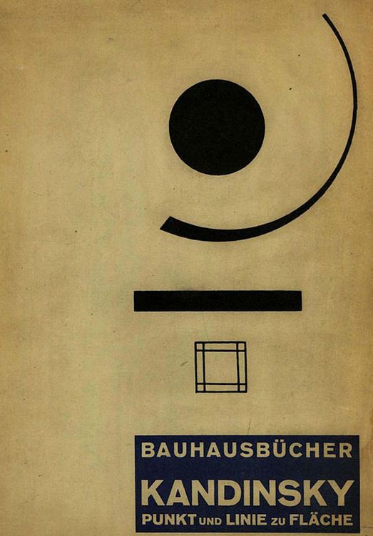 Cover of the book Point and Line to Plane (1926) by Wassily Kandinsky; Wassily Kandinsky, Public domain, via Wikimedia Commons